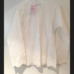 Calypso Christiane Celle Tunic100% Cotton. New